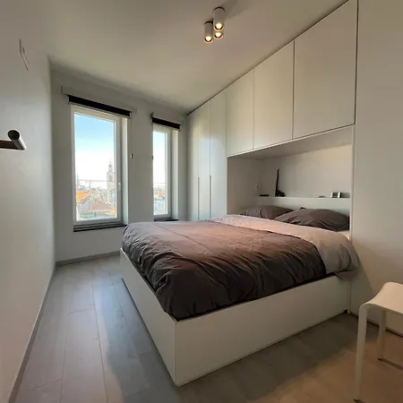 L'Empire Ostende - Sejour Tout A Pied En Famille - Plage 100M - Vue Mer Laterale - Terrasse - Tram A 5Min アパート